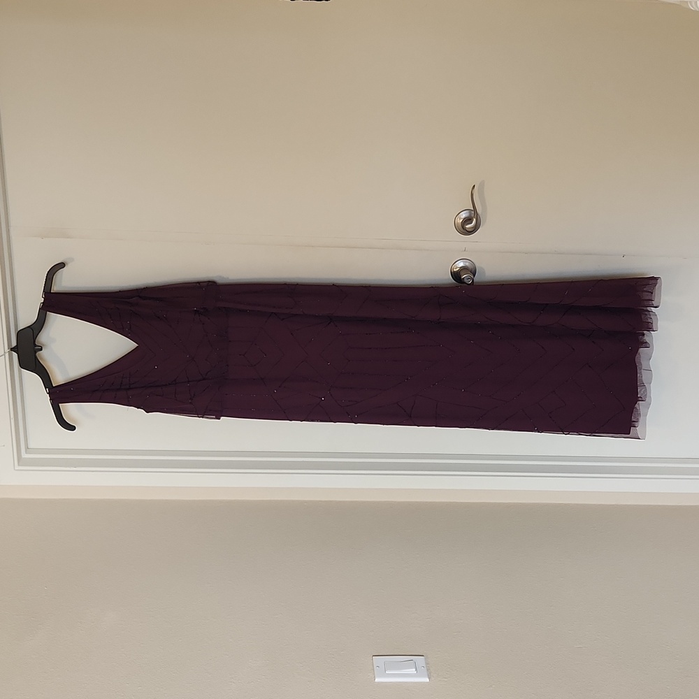 Beaded Papell Studio Evening Dress